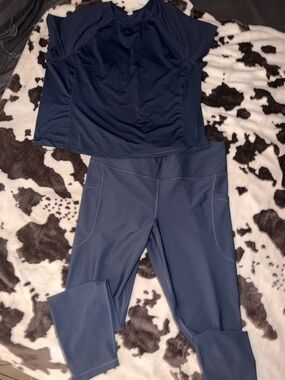 Old Navy Active Matching Set – Navy Blue | Size XL